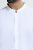 Off White Cotton Shalwar Kameez