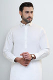 Cream Cotton Shalwar Kameez