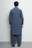 Dark Grey Cotton Shalwar Kameez