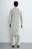 Cream Wash & Wear Shalwar Kameez