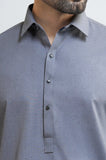 Grey Wash & Wear Shalwar Kameez