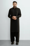 Black Wash & Wear Shalwar Kameez