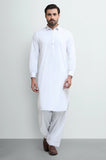 Off White Wash & Wear Shalwar Kameez