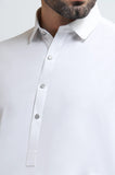 Off White Wash & Wear Shalwar Kameez