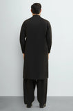 Black Wash & Wear Shalwar Kameez