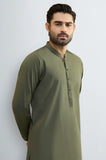Green Wash & Wear Shalwar Kameez