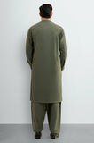 Green Wash & Wear Shalwar Kameez