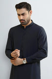 Navy Blue Wash & Wear Shalwar Kameez