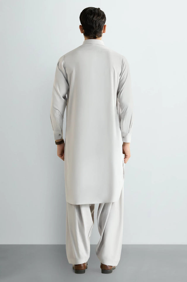 Beige Wash & Wear Shalwar Kameez