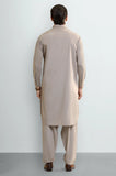 Brown Wash & Wear Shalwar Kameez
