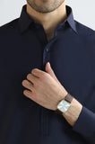Navy Blue Wash & Wear Shalwar Kameez