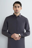 Dark Purple Wash & Wear Shalwar Kameez