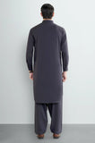 Dark Purple Wash & Wear Shalwar Kameez