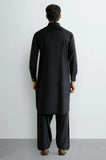 Black Wash & Wear Shalwar Kameez