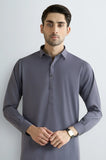 Grey Wash & Wear Shalwar Kameez