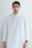 Off White Wash & Wear Shalwar Kameez