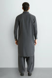 Grey Wash & Wear Shalwar Kameez
