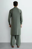 Dark Green Wash & Wear Shalwar Kameez