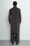 Coffee Brown Wash & Wear Shalwar Kameez