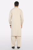 Light Beige Wash & Wear Shalwar Kameez