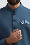 Green Shalwar Kameez with Waistcoat