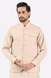 Light Brown Shalwar Kameez with Waistcoat
