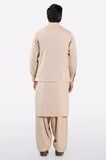 Light Brown Shalwar Kameez with Waistcoat