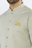 Light Green Shalwar Kameez with Waistcoat