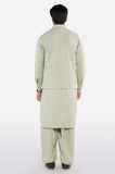Light Green Shalwar Kameez with Waistcoat