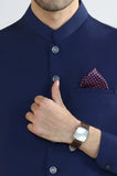 Royal Blue Shalwar Kameez with Waistcoat