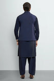 N-BLUE Shalwar Kameez with Waistcoat