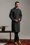 Black Wash & Wear Kurta Pajama