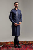 Navy Blue Wash & Wear Shalwar Kameez