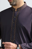 Coffee Brown Wash & Wear Kurta Pajama