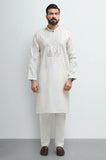Cream Wash & Wear Kurta Pajama