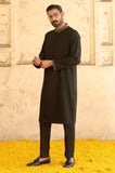 Black Wash & Wear Kurta Pajama