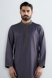 Brown Wash & Wear Kurta Pajama