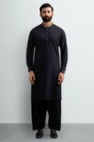Black Wash & Wear Shalwar Kameez