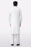 Off White Wash & Wear Shalwar Kameez