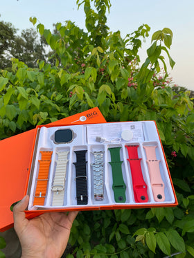 7 in 1 Ultra Watch | Free Earbuds