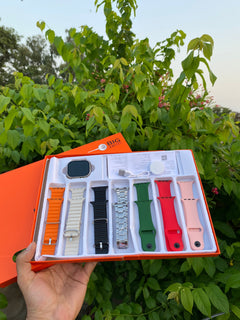 7 in 1 Ultra Watch | Free Earbuds