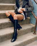 MERCEDES COAT BLACK MULTI