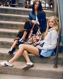 JUSTINA BARN JACKET DEEP INDIGO