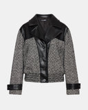 MERCEDES COAT BLACK MULTI