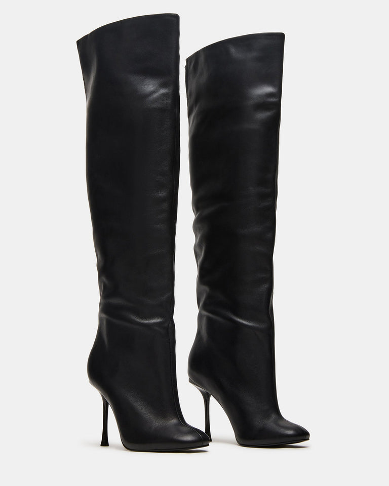 ALLURING BLACK LEATHER