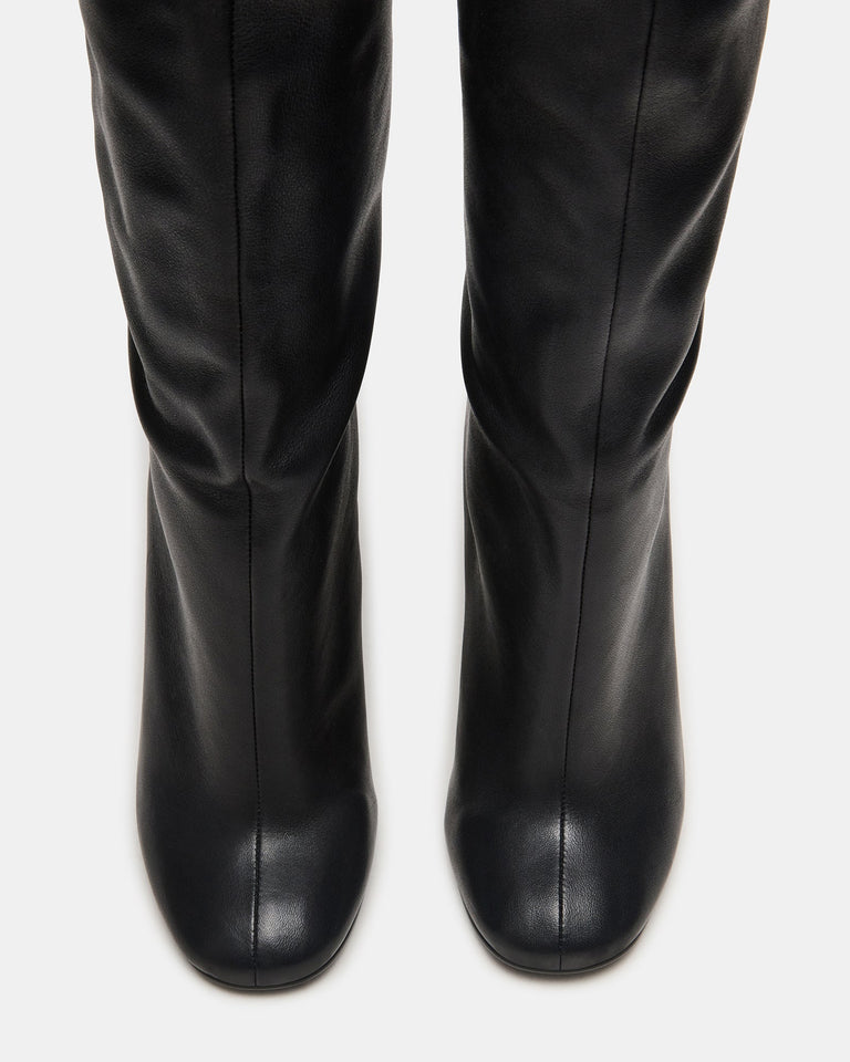 ALLURING BLACK LEATHER