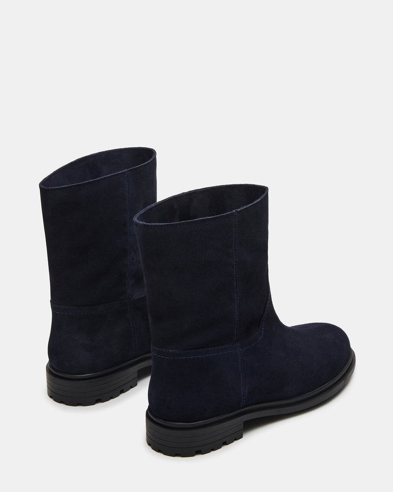 BATES NAVY SUEDE