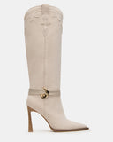 KYNDALL BONE SUEDE