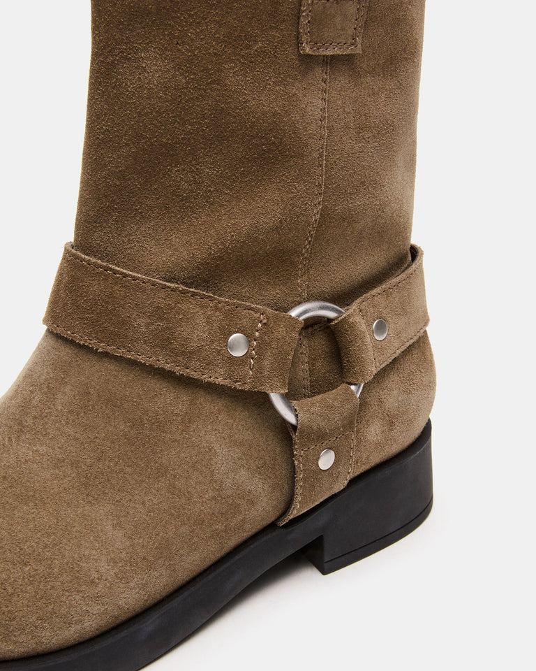 LANI OLIVE SUEDE