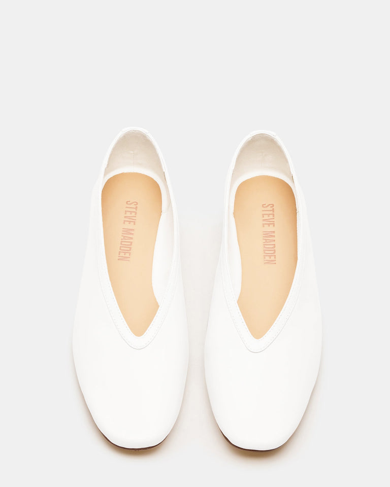 LENI WHITE LEATHER